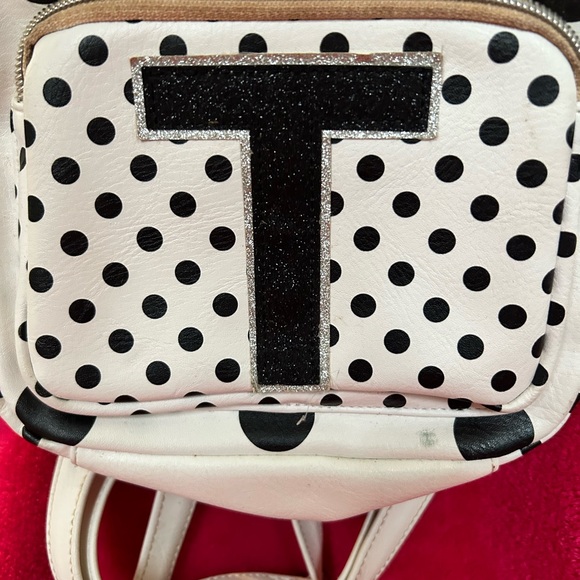 Black & White Panda Bear Small Backpack “T” - Picture 3 of 5